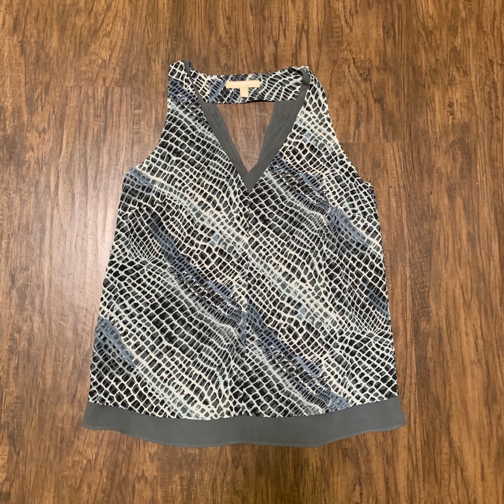 Banana Republic Python Blouse